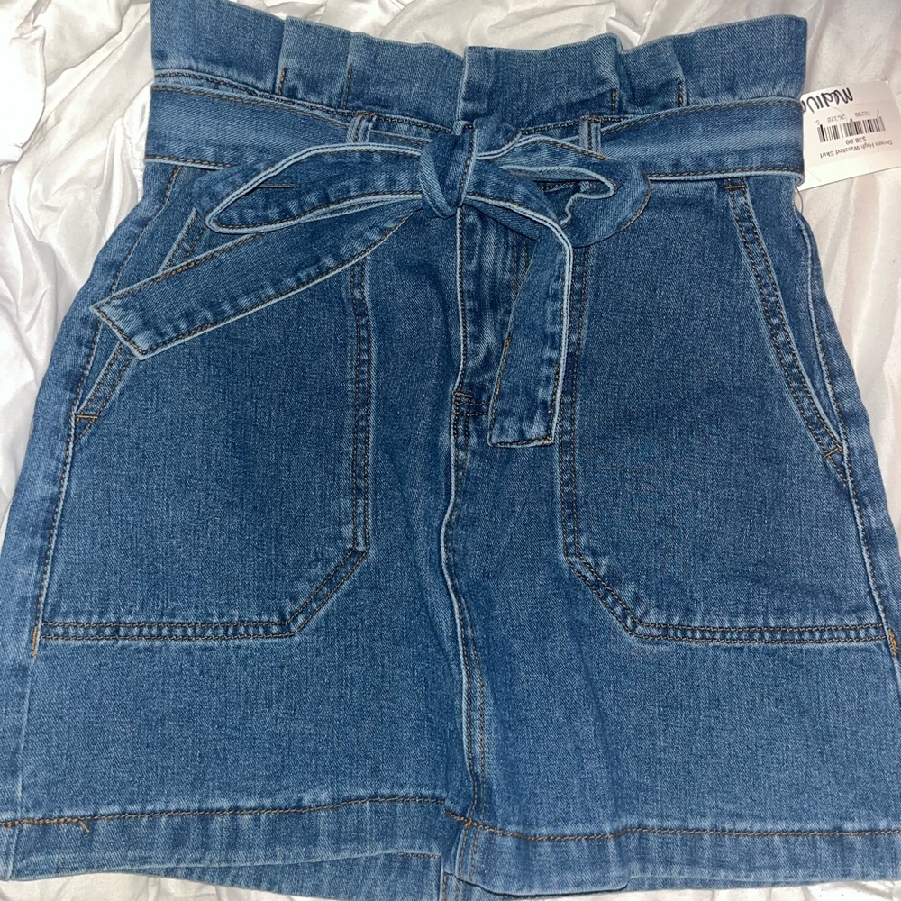 Denim skirt